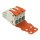 Wago 832-1103/343-000 1-Leiter-Federleiste Hebel Grau