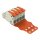 Wago 832-1104/344-000 1-Leiter-Federleiste Hebel Grau