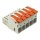 Wago 832-1105 1-Leiter-Federleiste Hebel Grau