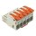 Wago 832-1105/323-000 1-Leiter-Federleiste Hebel Grau