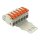 Wago 832-1106/334-000 1-Leiter-Federleiste Hebel Grau