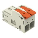 Wago 832-1202 1-Leiter-Stiftleiste Grau