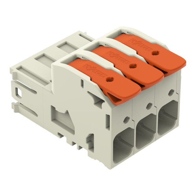 Wago 832-1203 1-Leiter-Stiftleiste Grau
