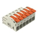 Wago 832-1206 1-Leiter-Stiftleiste Grau