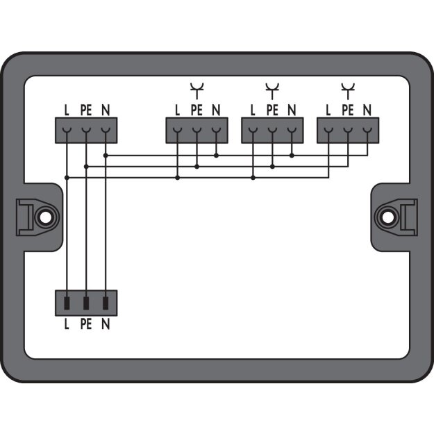Wago 899-631/476-000 Verteilerbox