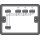 Wago 899-631/476-000 Verteilerbox