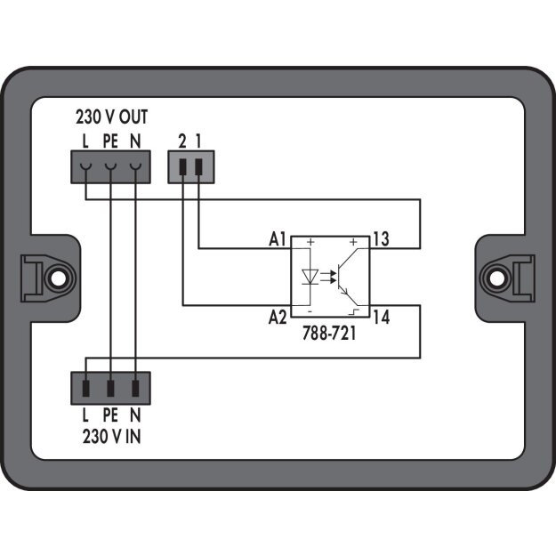 Wago 899-632/102-000 Verteilerbox Schwarz