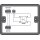 Wago 899-632/102-000 Verteilerbox Schwarz