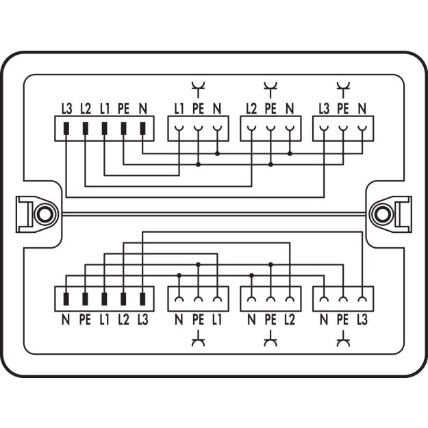 Wago 899-681/144-000 Verteilerbox