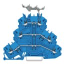 Wago 2000-3234 Dreistockklemme Blau