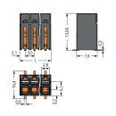 Wago 2086-1106/700-000/997-607 SMD-Leiterplattenklemme