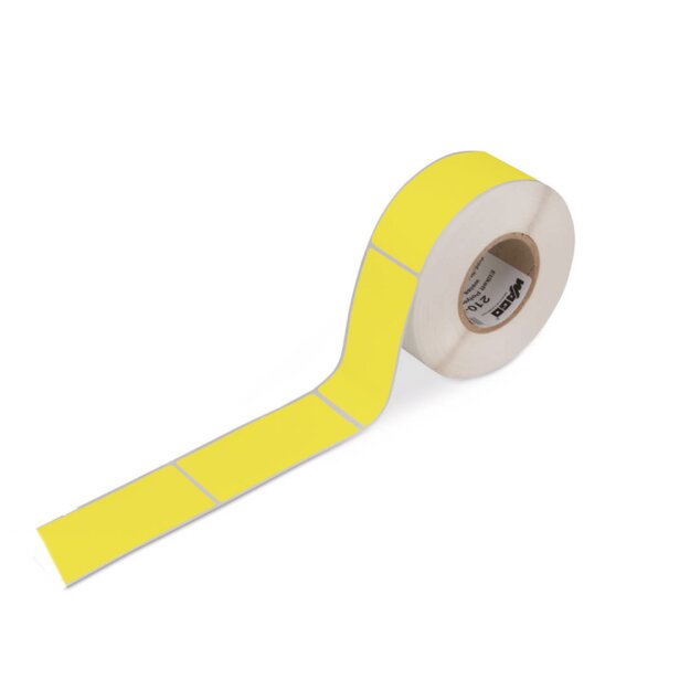 Wago 210-801/000-002 Typenschilder 70x33mm gelb Gelb