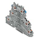Wago 2200-3203 Dreistockklemme Grau