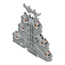 Wago 2200-3231 Dreistockklemme Grau