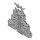 Wago 2200-3231 Dreistockklemme Grau