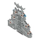 Wago 2200-3233 Dreistockklemme Grau