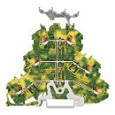Wago 2200-3237 Dreistockklemme Grau