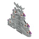 Wago 2200-3238 Dreistockklemme Grau