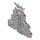 Wago 2200-3238 Dreistockklemme Grau