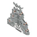 Wago 2200-3258 Dreistockklemme Grau