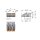 Wago 2231-1110/327-000 1-Leiter-Federleiste,Hebel