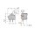 Wago 256-601/332-000 Anreihbare Leiterplattenklemme