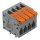 Wago 2601-1104 Leiterplattenklemme Grau