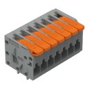Wago 2601-1107 Leiterplattenklemme Grau