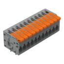 Wago 2601-1111 Leiterplattenklemme Grau