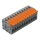 Wago 2601-1111 Leiterplattenklemme Grau