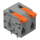 Wago 2601-1302 Leiterplattenklemme Grau
