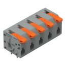 Wago 2601-1305 Leiterplattenklemme Grau