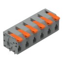 Wago 2601-1306 Leiterplattenklemme Grau