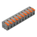 Wago 2601-1310 Leiterplattenklemme Grau