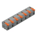 Wago 2601-1507 Leiterplattenklemme Grau