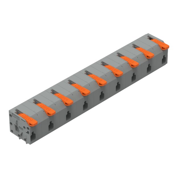 Wago 2601-1509 Leiterplattenklemme Grau