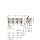 Wago 2601-1512 Leiterplattenklemme Grau