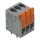 Wago 2601-3103 Leiterplattenklemme Grau
