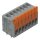 Wago 2601-3107 Leiterplattenklemme Grau