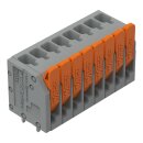 Wago 2601-3108 Leiterplattenklemme Grau