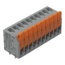 Wago 2601-3110 Leiterplattenklemme Grau
