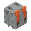 Wago 2601-3302 Leiterplattenklemme Grau