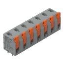 Wago 2601-3307 Leiterplattenklemme Grau