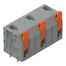 Wago 2601-3503 Leiterplattenklemme Grau