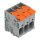 Wago 2606-1103 Leiterplattenklemme Grau