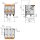 Wago 2606-1103 Leiterplattenklemme Grau
