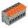 Wago 2606-1106 Leiterplattenklemme Grau