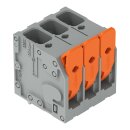 Wago 2606-3103/010-000 Leiterplattenklemme Grau