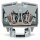 Wago 264-705 2-Leiter-Mini-Durchgangsklemme Grau