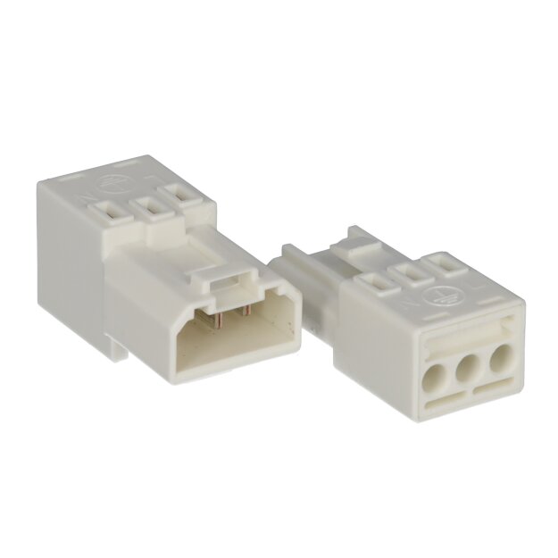 Wago 267-563 Steckerteil mit Anschluss Weiß